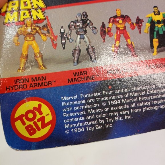 Vintage sealed Silver Surfer Action Figure Toy Marvel Comics Fantastic 4. Toybiz - Picture 3 of 5